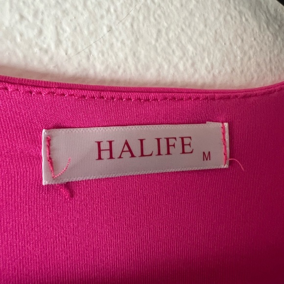 Halife Vibrant Pink Dress - Picture 2 of 7